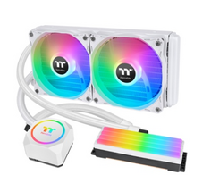 Система охлаждения жидкостная Thermaltake Floe RC240 CPU & Memory AIO Liquid Cooler Snow Edition CL-W330-PL12WT-A LGA2066/20113/2011/1700/1366/1200/11