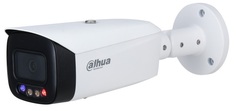 Видеокамера IP Dahua DH-IPC-HFW3449T1P-AS-PV-0280B-S4 уличная цилиндрическая Full-color с ИИ и активным сдерживанием 4Мп; 1/2.7” CMOS; объектив 2.8мм