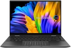 Ноутбук ASUS Zenbook 14 Flip OLED UN5401QA-KN219 Ryzen 7 5800H/16GB/1TB SSD/noDVD/Radeon graphics/14" 2.8K OLED touch/cam/BT/WiFi/noOS/black