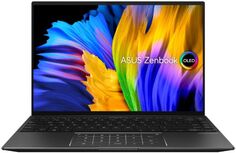 Ноутбук ASUS Zenbook 14X OLED UM5401QA-L7256 Ryzen 7 5800H/16GB/1TB SSD//noDVD/Radeon graphics/14" 2.8K OLED/cam/BT/WiFi/DOS/black