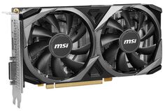 Видеокарта PCI-E MSI GeForce RTX 3050 VENTUS 2X XS (RTX 3050 VENTUS 2X XS 8G OC) 8GB GDDR6 128bit 8nm 1552/14000MHz DVI-D/HDMI/DP