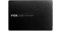 Накопитель SSD 2.5 Foxline FLSSD128X5SE 128GB 3D TLC SATA3 500/320MB/s IOPS 56K/79K MTBF 2M plastic case