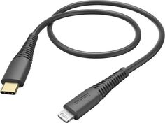 Кабель интерфейсный HAMA 00183308 USB Type-C (m) - Lightning (m) 1.5м черный