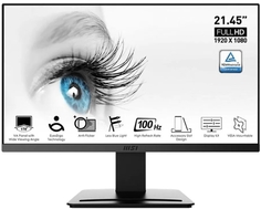 Монитор 21,5" MSI Pro MP223 9S6-3PB9CH-014 1920x1080 VA LED 1ms 16:9 HDMI 250cd 178гр/178гр 100Hz VGA черный