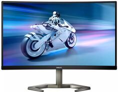 Монитор 27" Philips 27M1C5200W черный, VA, изогнутый, 1920x1080, 240Hz, 0.5 ms, 178°/178°, 300 cd/m, 3000:1, 2*HDMI)