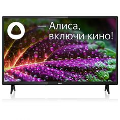 Телевизор BBK 32LEX-7204/TS2C черный/HD/60Hz/DVB-T2/DVB-C/DVB-S2/Smart TV/Яндекс.ТВ