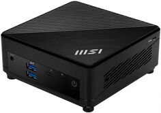 Неттоп MSI Cubi 5 12M-067BRU 936-B0A811-067 i5-1235U/Iris Xe Graphics/GbitEth/WiFi/BT/noOS/черный