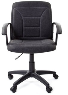 Кресло офисное Chairman 627 Chairman 7014445 серое (С-2), ткань стандарт, до 120 кг