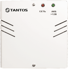 Источник питания Tantos ББП-20 TS резервированный 12В, 2А (max 2.5A) под АКБ 12В 7Ач