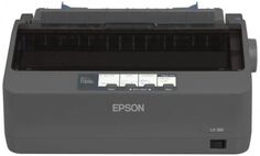 Принтер матричный черно-белый Epson LQ-350 A4, цвет черный