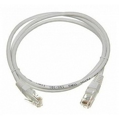 Кабель патч-корд F/UTP 5e кат. 3м. Lanmaster LAN-PC45/S5E-3.0-GY RJ45 - RJ45, 4 пары, серый LSZH