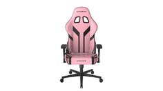 Кресло игровое DxRacer OH/P88/PN эко-кожа, розовое с черными вставками, наклон спинки до 135 градусов, регулировка подлокотников 3 положения, механизм
