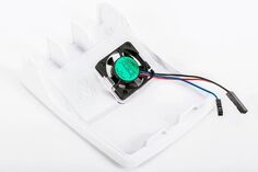 Вентилятор Raspberry Pi 4 Case Fan (набор вентилятор, радиатор, крепление для официальных корпусов 4й серии) (205-5263)