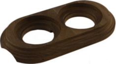 Рамка Bironi BFC20-620-17 старое дерево, 2-ая, под диаметр бревна 200