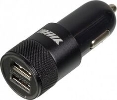 Зарядное устройство автомобильное Wiiix UCC-2-10B 2.1A+1A 2xUSB универсальное черный