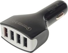 Зарядное устройство автомобильное Wiiix UCC-4-4-01 36W 2.4A/черный