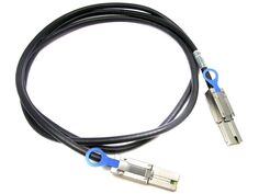 Кабель HPE 2M Ext Mini SAS (SFF8088) to Mini SAS (SFF8088) (4 407339-B21 cable for connecting SA P800/E500 to MSA60/70 or SC08Ge to MSA2000sa
