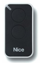Радиопередатчик NICE INTI2 миниатюрный серии Opera, 2-канальный, 433,92МГц, динамический код, чёрный