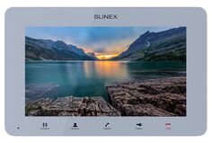 Видеодомофон Slinex SM-07MHD (серебро) 7” цветной TFT экран 16:9 разрешение экрана 1024×600
