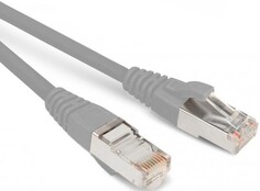 Кабель патч-корд S/FTP 6А кат. 5м Hyperline PC-LPM-SFTP-RJ45-RJ45-C6a-5M-LSZH-GY экранированный, (100% Fluke Component Tested), LSZH, 5 м, серый