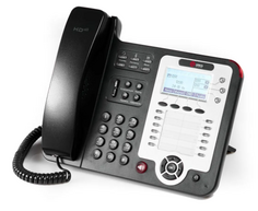 Телефон VoiceIP QTECH QVP-300PR 3 линии SIP, 51 клавиша, 12 клавиш быстрого набора, ЖК дисплей “132*64”, возможность подключения до 6-ти модулей расши