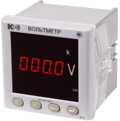 Вольтметр Комплект-Сервис PZ194U-9K1T КС01106 9K1T-00101-10кВ/100В-4…20мА-К-0,5 (01106)