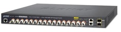 Коммутатор Planet LRP-1622CS 16-port Coax + 2-port 10/100/1000T + 2-port 100/1000X SFP Long Reach PoE over Coaxial Managed Switch