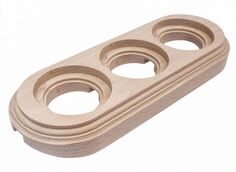 Рамка Bironi BFC26-630-10 натурэль, 3-ая 270х96х21мм круглая под диаметр бревна 260