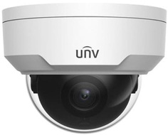 Видеокамера IP UNIVIEW IPC324LE-DSF40K-G купольная антивандальная, 1/3" 4 Мп КМОП 30 к/с, ИК-подсветка и подсветка до 30м., EasyStar 0.003 Лк F1.6, об