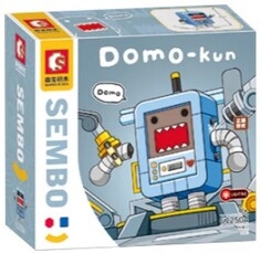Конструктор Sembo Block 612504_Sembo "Domo-Kun- робот", 110 деталей
