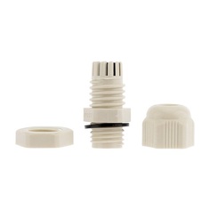 Кабельный ввод Rexant 07-8009-03 PG-9 (4-8 мм) серый (3шт)