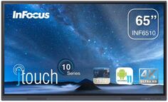 Интерактивная панель InFocus JTOUCH D114 INF6510 65", 3840*2160, 20 касаний, 400 cd/m2, 5000:1, 4GB DDR4 + 32GB, Android 11.0, колонки 2x10 Вт