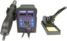 Паяльная станция термовоздушная Element 898BD 15297 (фен+паяльник) 700Вт, 220V, цифровая