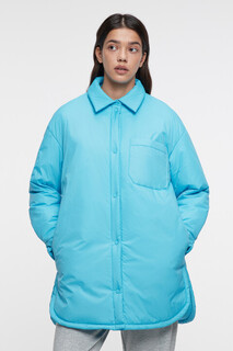куртка женская Куртка-рубашка oversize утепленная с нагрудным карманом Befree