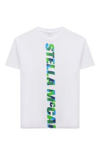 Хлопковая футболка Stella McCartney