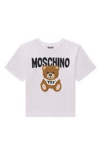 Хлопковая футболка Moschino