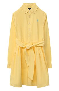 Хлопковое платье Polo Ralph Lauren