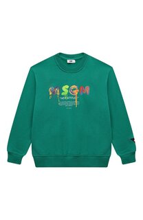 Хлопковый свитшот MSGM kids