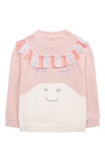 Хлопковый пуловер Stella McCartney