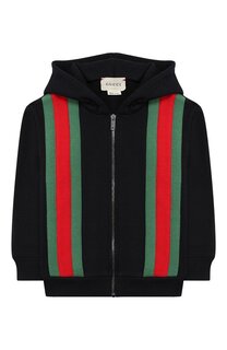 Хлопковая толстовка с капюшоном Gucci