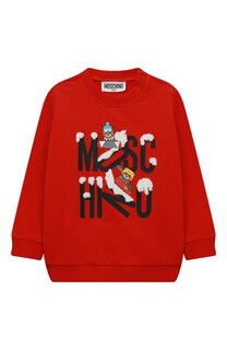 Хлопковый свитшот Moschino