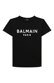 Хлопковая футболка Balmain