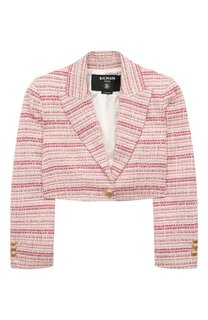 Хлопковый жакет Balmain