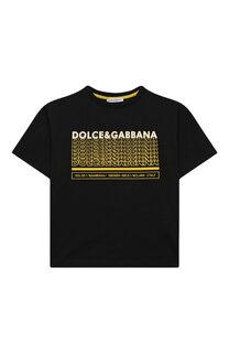 Хлопковая футболка Dolce & Gabbana