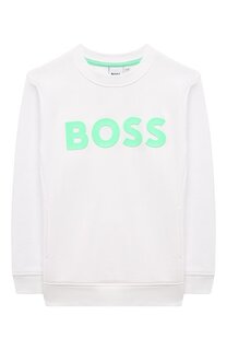 Хлопковый свитшот BOSS