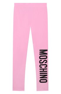 Хлопковые леггинсы Moschino