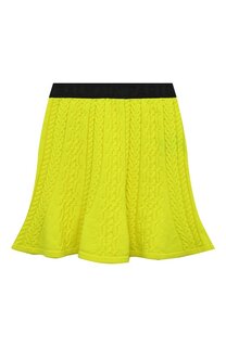 Юбка из шерсти и кашемира Balmain