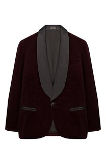 Хлопковый пиджак Brunello Cucinelli