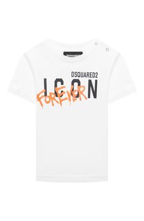 Хлопковая футболка Dsquared2