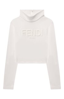 Укороченная водолазка из хлопка Fendi